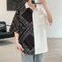 Patchwork Shirt Bandana Floral Graphic Oversized Shirt